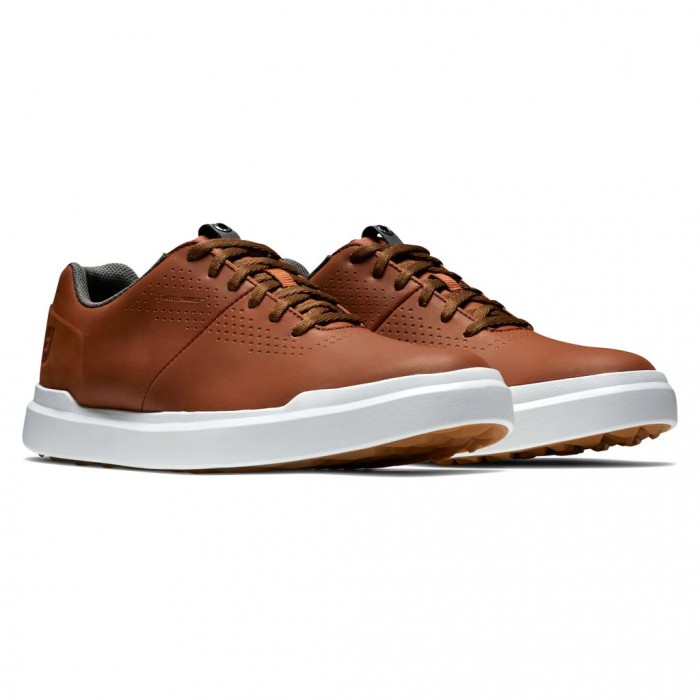 Zapatos Golf Sin Pinchos Footjoy Contour Casuales Hombre Marrones | ES6970842