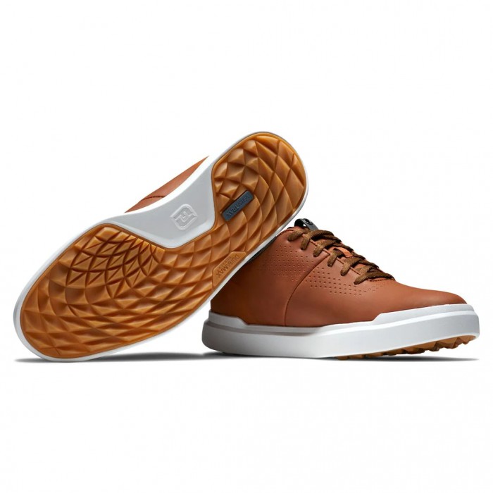 Zapatos Golf Sin Pinchos Footjoy Contour Casuales Hombre Marrones | ES6970842