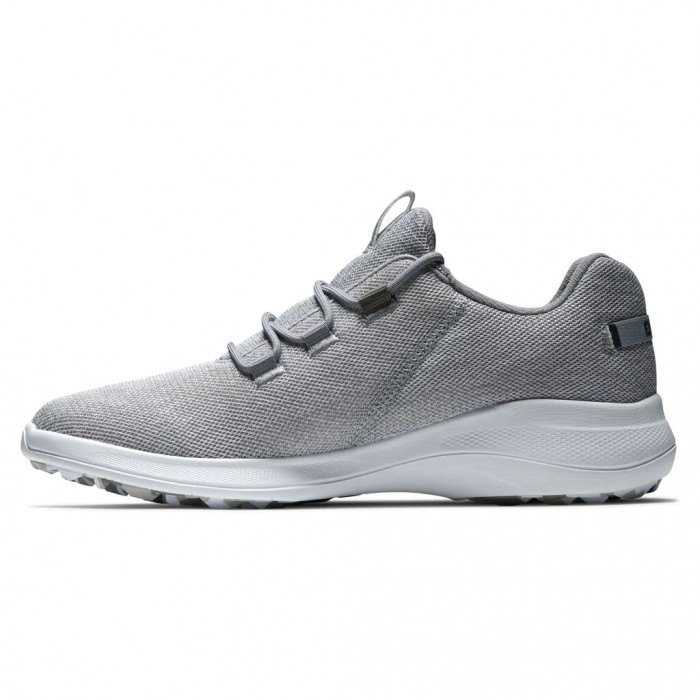 Zapatos Golf Sin Pinchos Footjoy Flex Coastal Hombre Gris Blancas | ES9370651