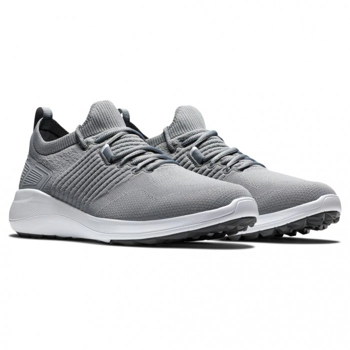 Zapatos Golf Sin Pinchos Footjoy Flex XP Hombre Gris | ES5806431