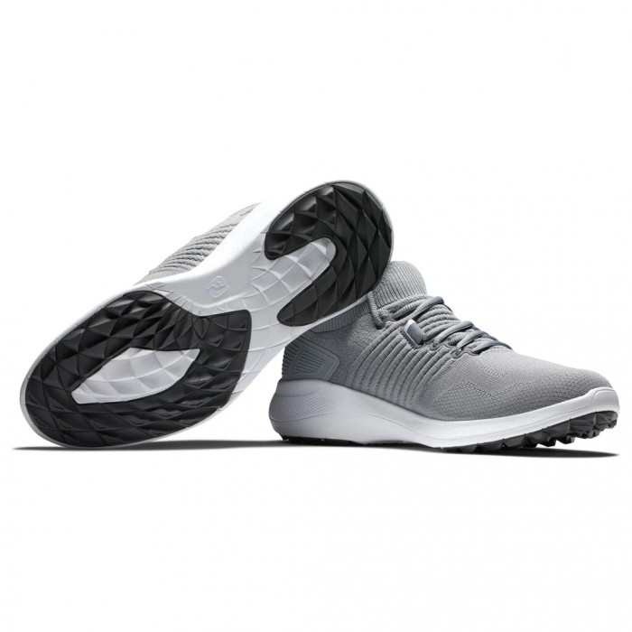 Zapatos Golf Sin Pinchos Footjoy Flex XP Hombre Gris | ES5806431