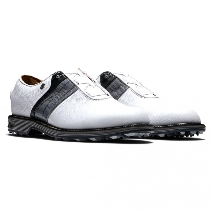 Zapatos Golf Sin Pinchos Footjoy Premiere Series - Packard BOA Hombre Blancas Gris | ES7568390