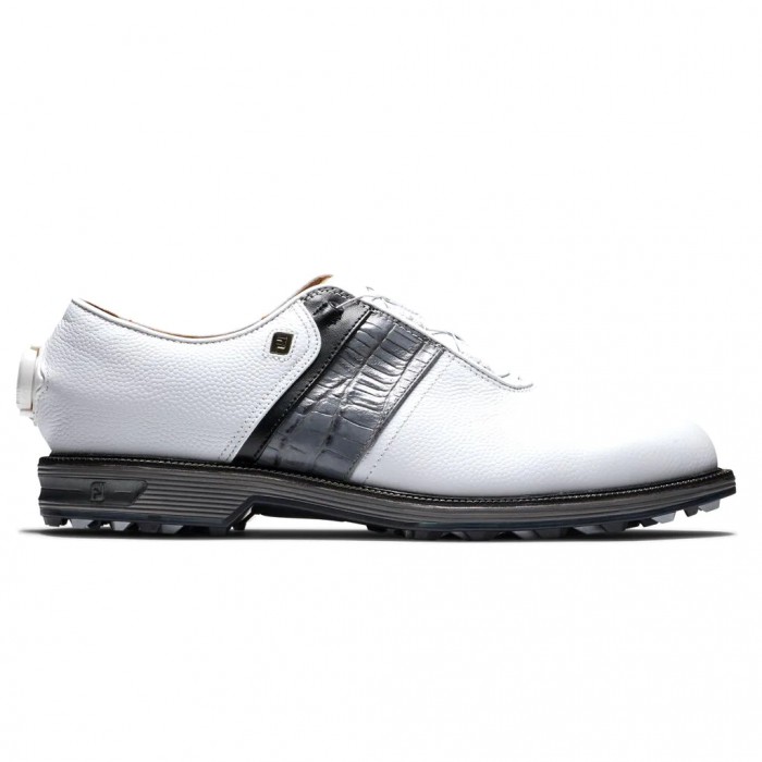 Zapatos Golf Sin Pinchos Footjoy Premiere Series - Packard BOA Hombre Blancas Gris | ES7568390