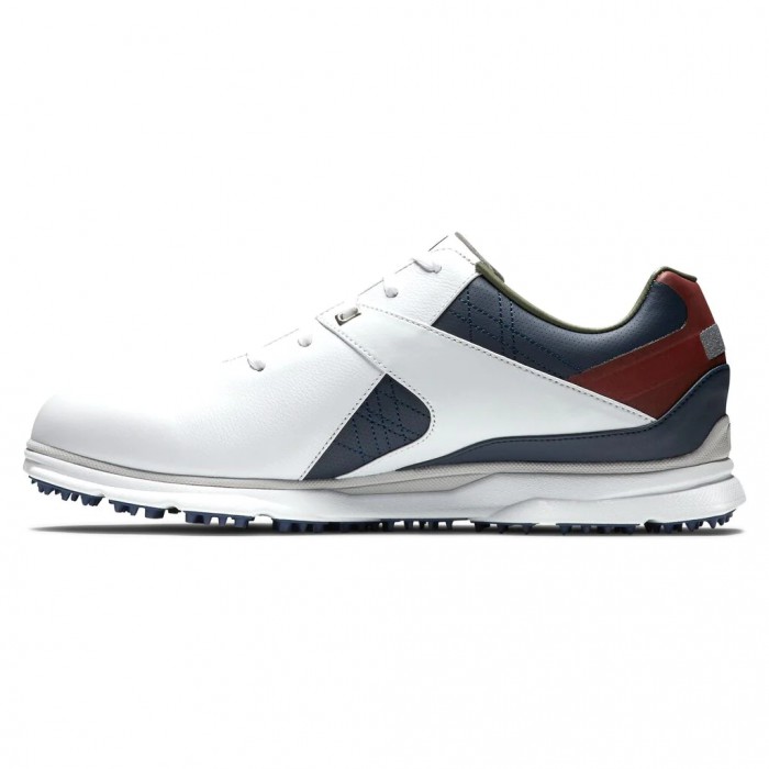 Zapatos Golf Sin Pinchos Footjoy Pro|SL Hombre Blancas Azul Marino Burdeos | ES6813579