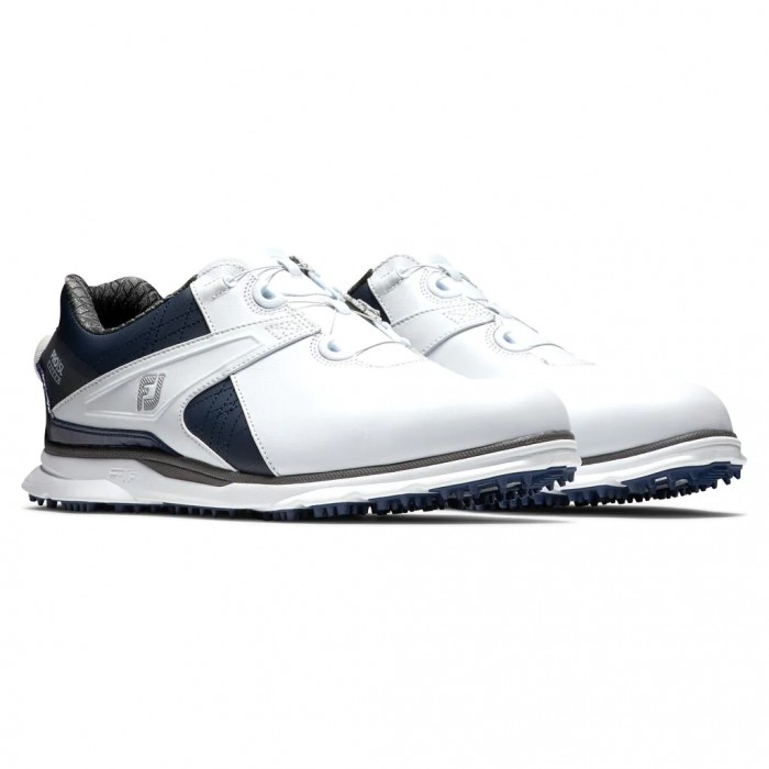 Zapatos Golf Sin Pinchos Footjoy Pro|SL Carbon BOA Hombre Blancas Azul Marino | ES7562980