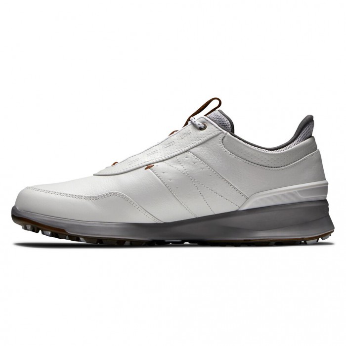 Zapatos Golf Sin Pinchos Footjoy Stratos Hombre Off-White | ES4386957