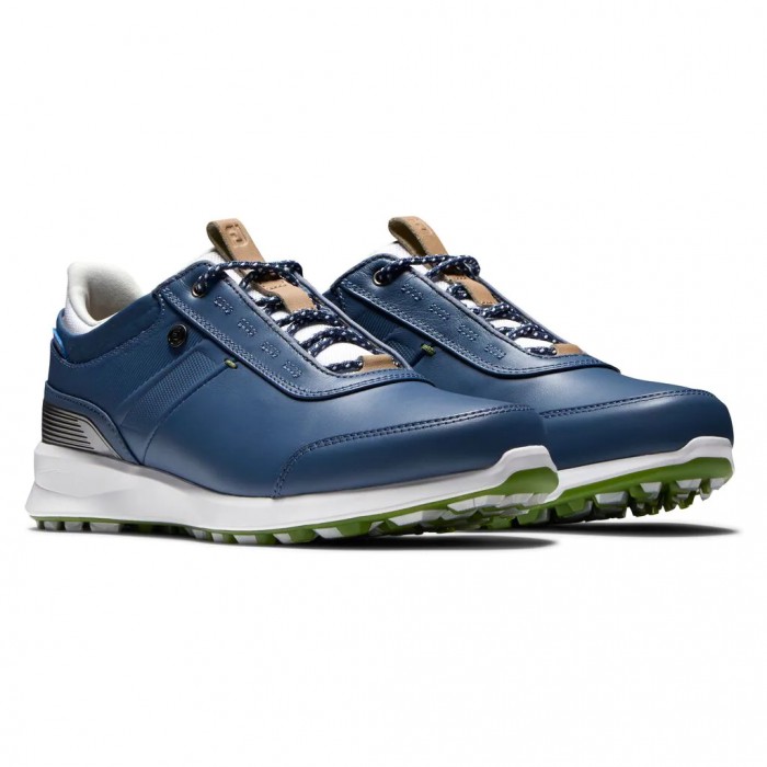 Zapatos Golf Sin Pinchos Footjoy Stratos Mujer Azules | ES4768920