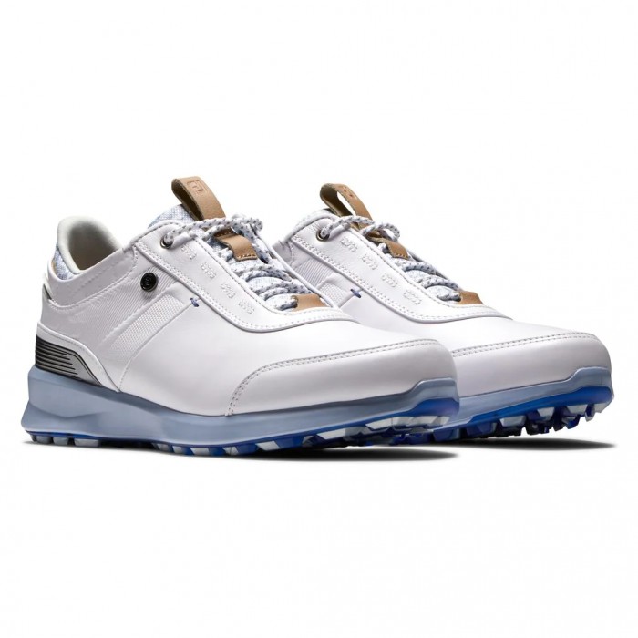 Zapatos Golf Sin Pinchos Footjoy Stratos Mujer Blancas | ES4781236