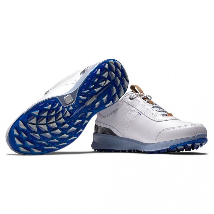 Zapatos Golf Sin Pinchos Footjoy Stratos Mujer Blancas | ES4781236