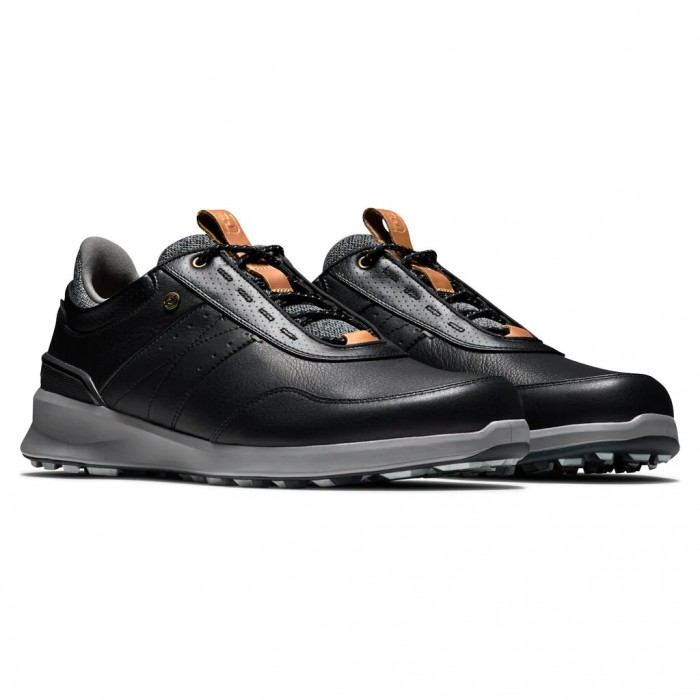 Zapatos Golf Sin Pinchos Footjoy Stratos Hombre Negras | ES5279063