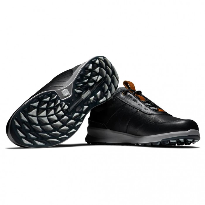 Zapatos Golf Sin Pinchos Footjoy Stratos Hombre Negras | ES5279063