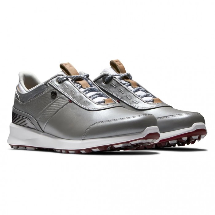 Zapatos Golf Sin Pinchos Footjoy Stratos Mujer Gris | ES5781906