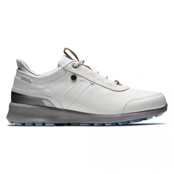 Zapatos Golf Sin Pinchos Footjoy Stratos Mujer Off-White | ES9206587