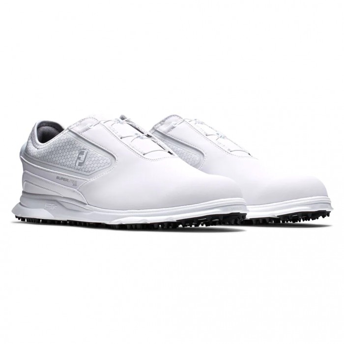 Zapatos Golf Sin Pinchos Footjoy Superlites XP BOA Hombre Blancas | ES1486927