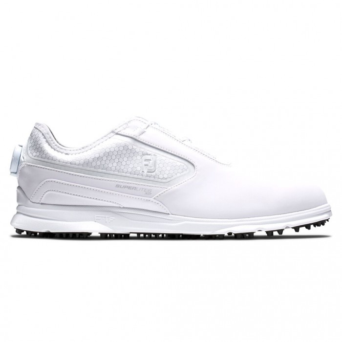 Zapatos Golf Sin Pinchos Footjoy Superlites XP BOA Hombre Blancas | ES1486927