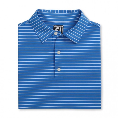 Camisas Footjoy Atléticos Fit Classic Stripe Self Collar Hombre Blancas | ES2839715