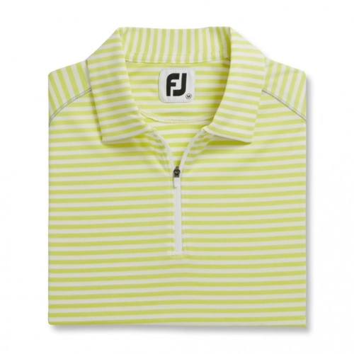 Camisas Footjoy Heather Stripe Mujer Citrus | ES5680749