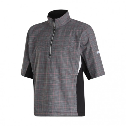 Camisas Footjoy HydroLite Corta Sleeve Hombre Negras Blancas | ES0461975