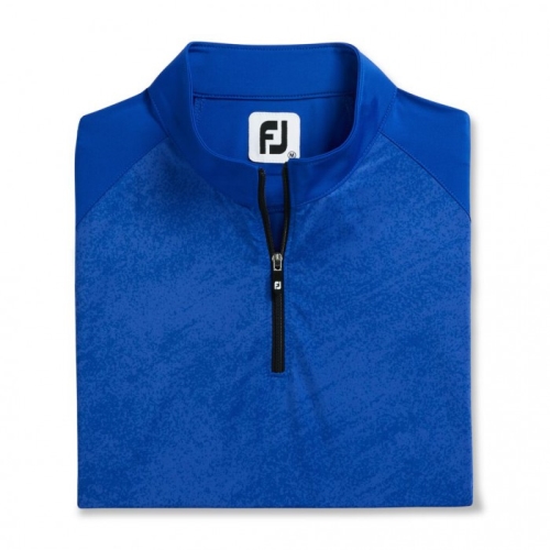 Camisas Footjoy Printed Sun Protection Mujer Cobalt | ES6472831