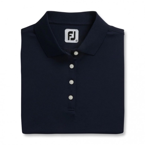 Camisas Footjoy ProDry Interlock Knit Collar Mujer Azul Marino | ES8427530