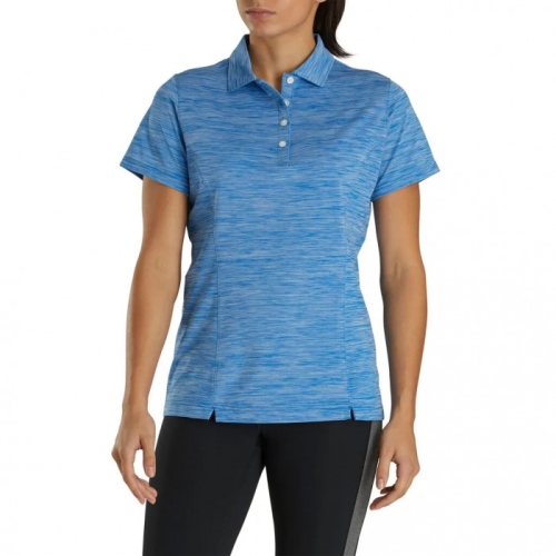 Camisas Footjoy ProDry Interlock Self Collar Mujer Azul Real | ES3512048