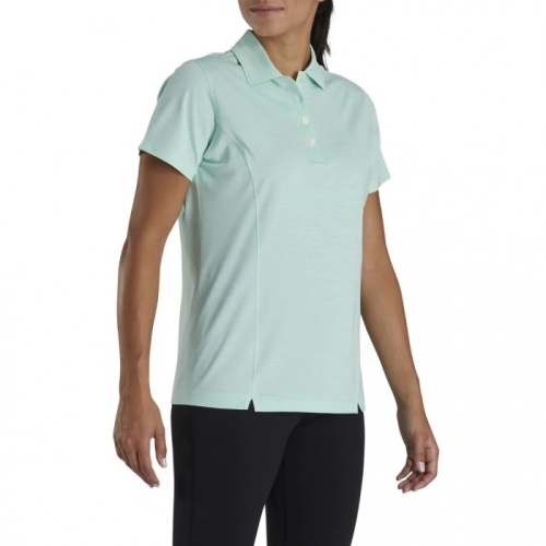 Camisas Footjoy ProDry Interlock Self Collar -Previous Season Estilo Mujer Verde Menta | ES6172398