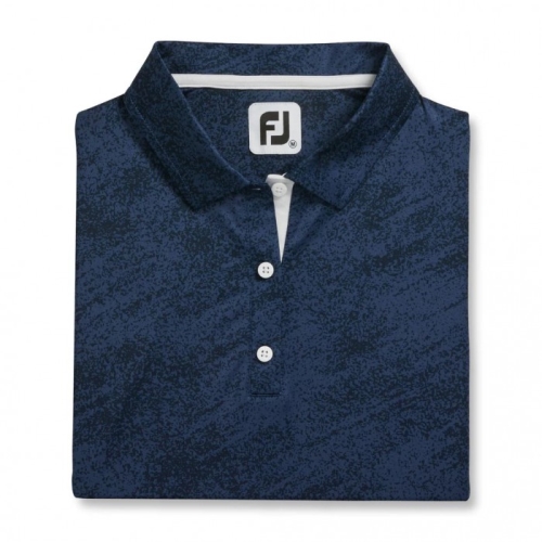 Camisas Footjoy Tonal Print Mujer Azul Marino | ES6457028