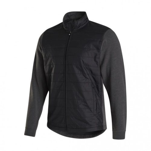 Chaquetas Footjoy Full-Zip Hybrid Hombre Negras | ES4815203