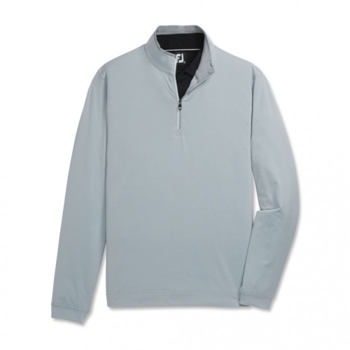 Chaquetas Footjoy Ligeros Quarter-Zip Hombre Gris Azules | ES5864103