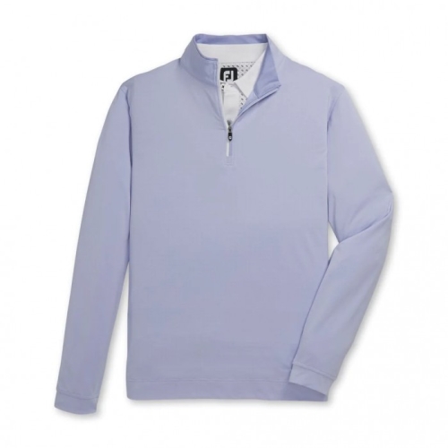 Chaquetas Footjoy Ligeros Quarter-Zip Hombre Lavanda Blancas | ES6794135