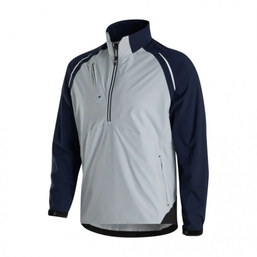 Chaquetas Footjoy Select LS Rain Hombre Plateadas Azul Marino | ES7452893