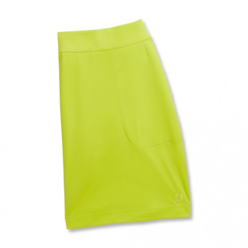 Falda Corta Footjoy Knit Skort Mujer Citrus | ES2836975