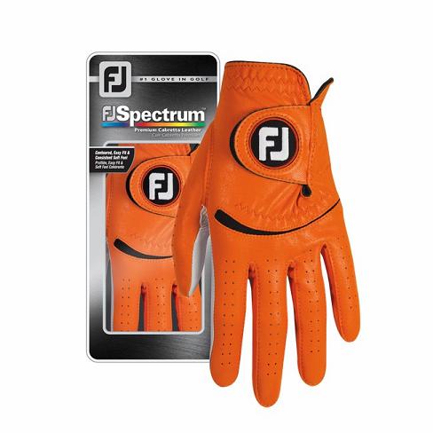 Guantes De Golf Footjoy Spectrum Hombre Naranjas | ES9807261