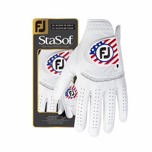 Guantes De Golf Footjoy StaSof Flag Mujer Blancas | ES2498701