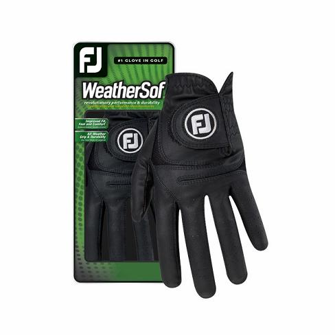 Guantes De Golf Footjoy WeatherSof Hombre Negras | ES1208473