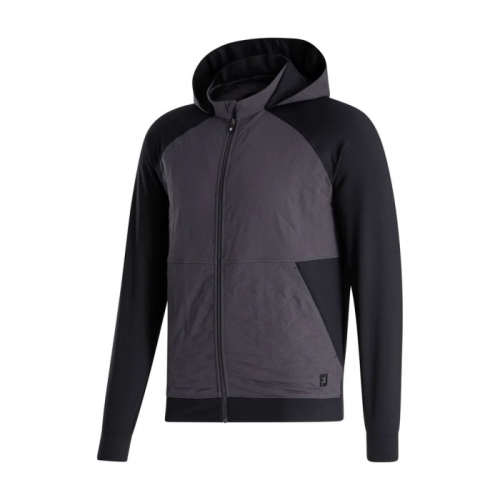 Sudadera Con Capucha Footjoy Hybrid Hombre Negras | ES3284051