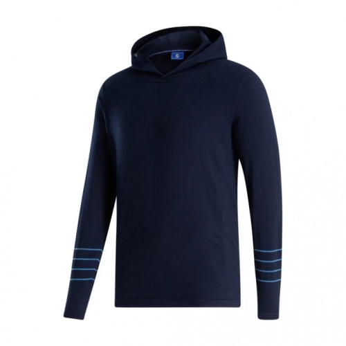 Sudadera Con Capucha Footjoy Sueter Hombre Azul Marino | ES8913652