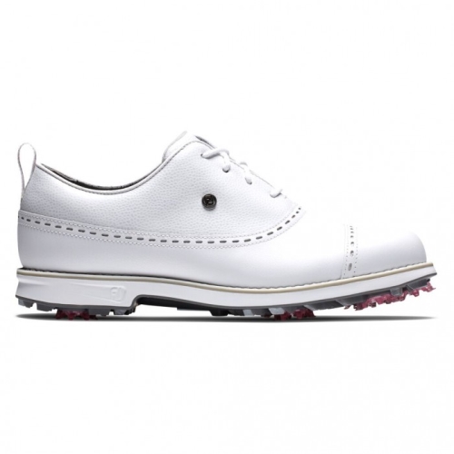 Zapatos Golf Con Pinchos Footjoy Premiere Series - Cap Puntera Mujer Blancas | ES3497582