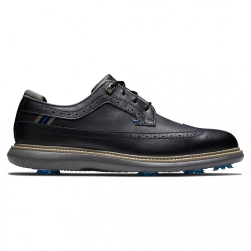 Zapatos Golf Con Pinchos Footjoy Traditions - Shield Tip Hombre Negras | ES3816970