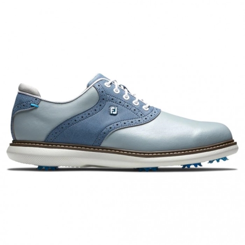 Zapatos Golf Con Pinchos Footjoy Traditions Hombre Gris Azules | ES6183290