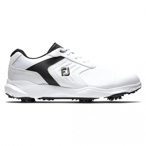 Zapatos Golf Con Pinchos Footjoy eComfort Hombre Blancas Negras | ES1796802